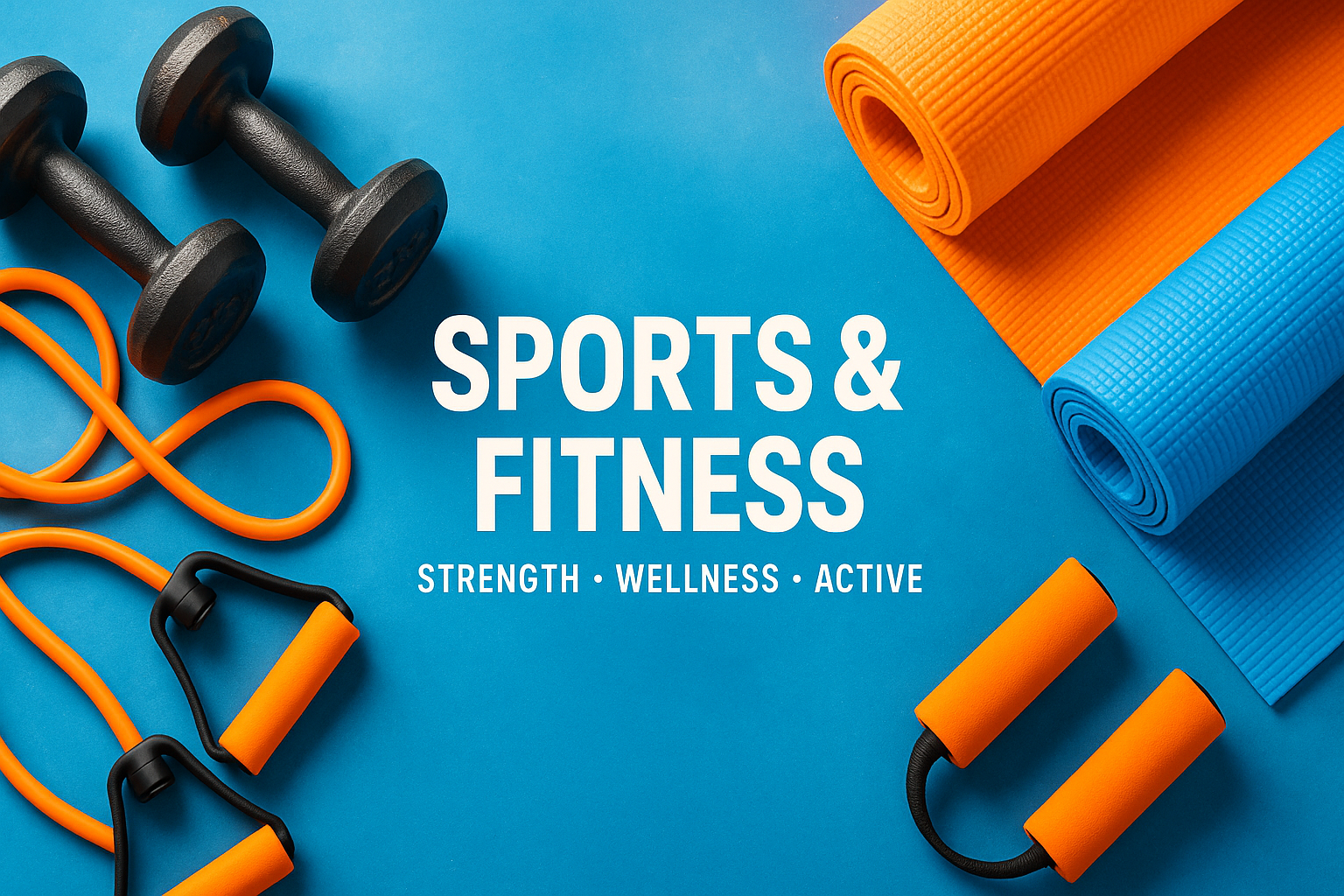 Sports Equipment Banner